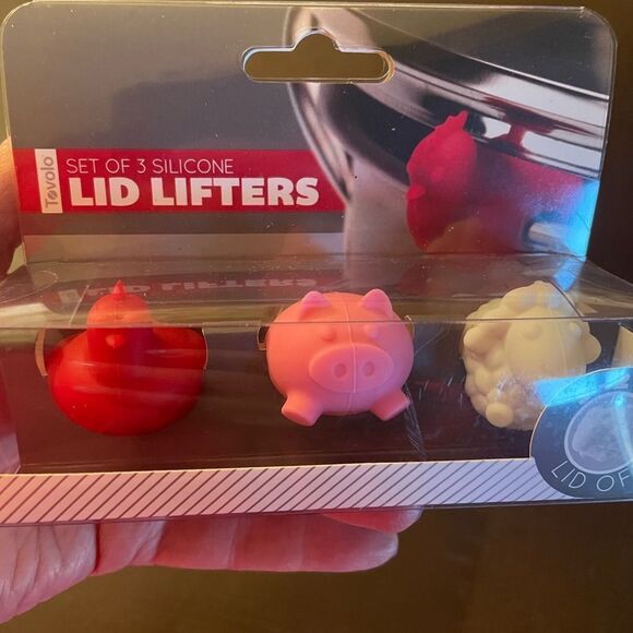 Tovolo Silicone Animal Lid Lifters - Picture 1 of 8